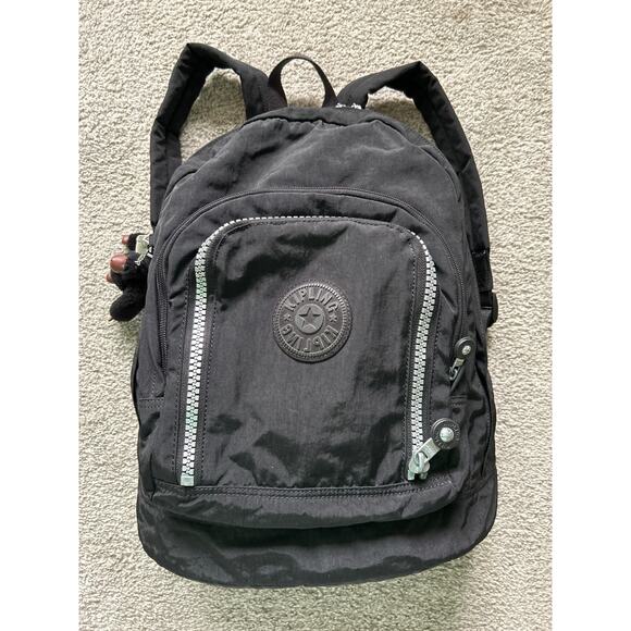 Kipling Hal Expandable Backpack in Black - Picture 2 of 7